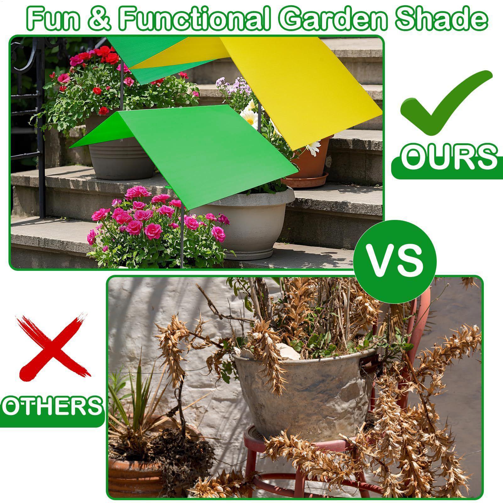 Bonsai Garden Backyard - Ombrellone per piante anti-UV, copertura termoisolante,