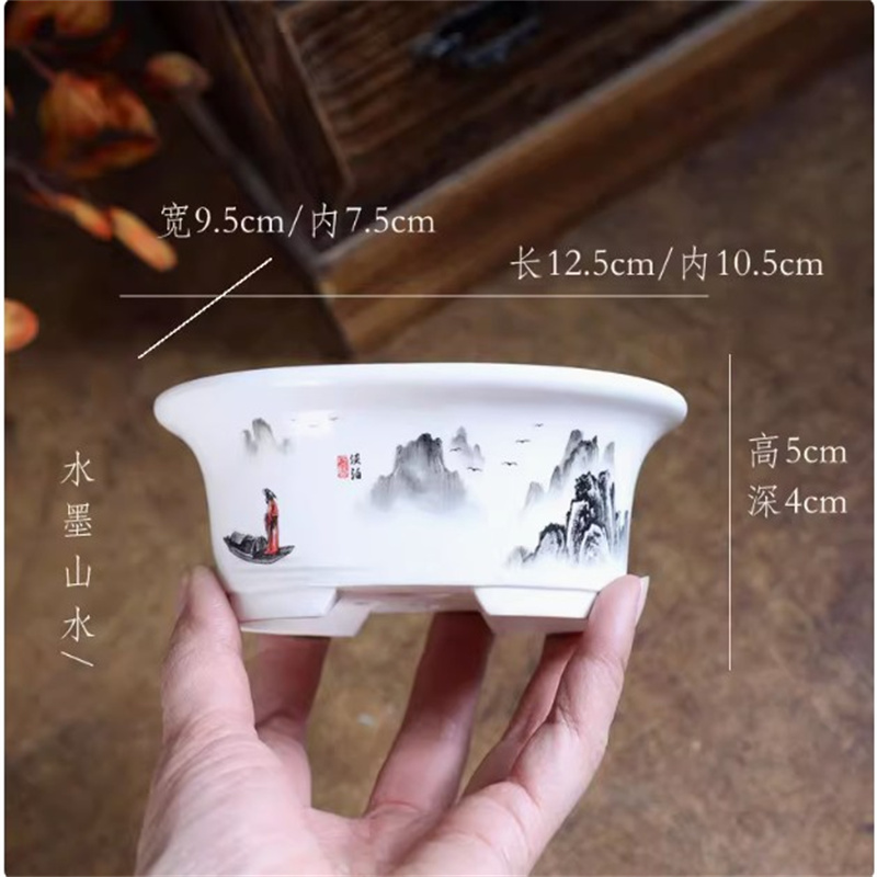 Vaso per bonsai ovale bianco i - Bonsai Garden Table recensione e prezzo