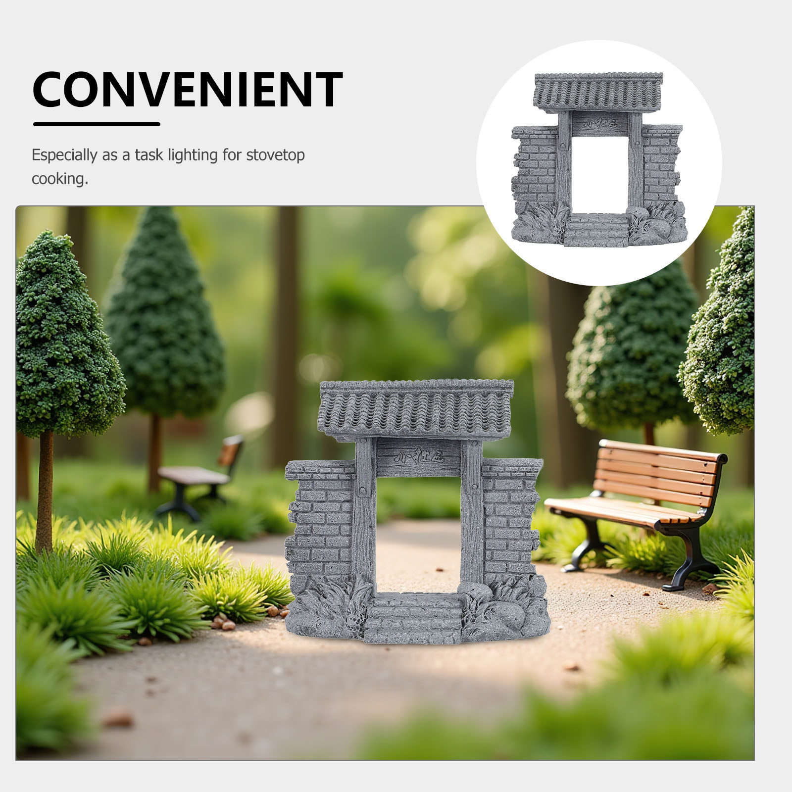 Portale cinese in miniatura, d - Bonsai Garden Entrance recensione e prezzo