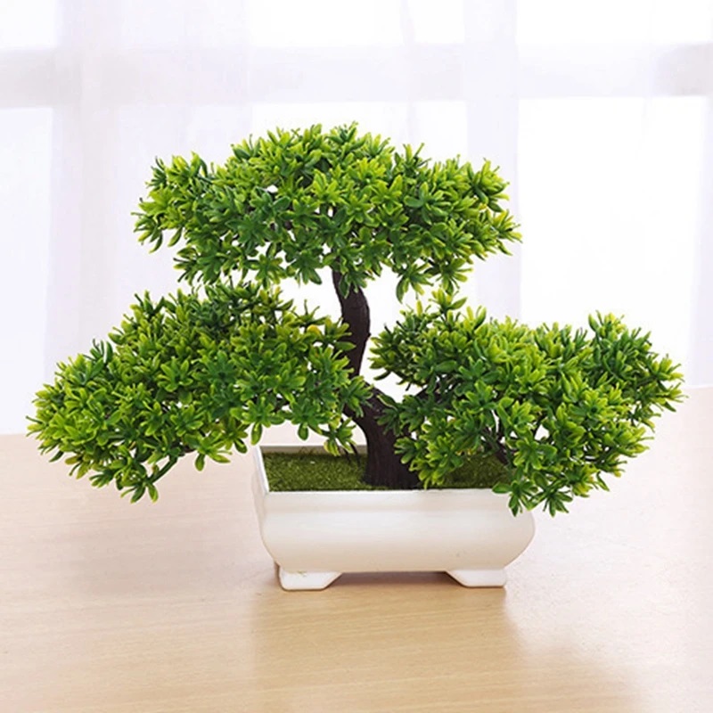1 pz piante artificiali verdi  - Bonsai Garden Table recensione e prezzo