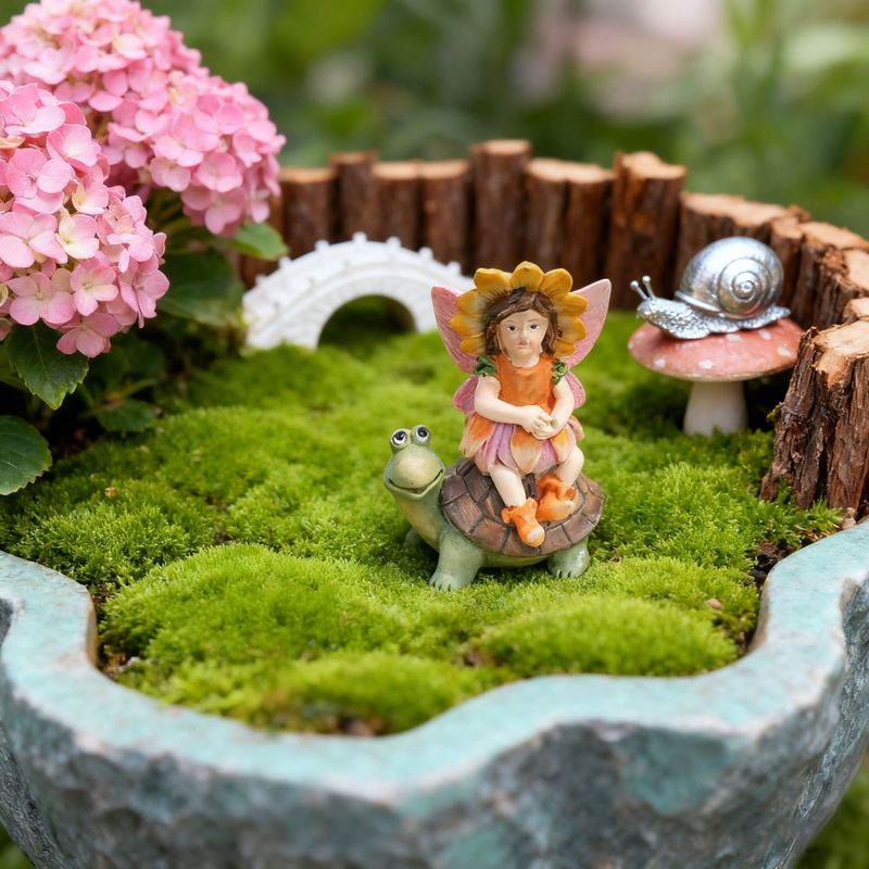 Nuovo Ornamento in Resina con  - Bonsai Garden Entrance recensione e prezzo